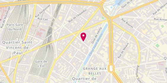 Plan de DEXA bâtiment Renovation appartement Paris, 24 Rue Louis Blanc, 75010 Paris