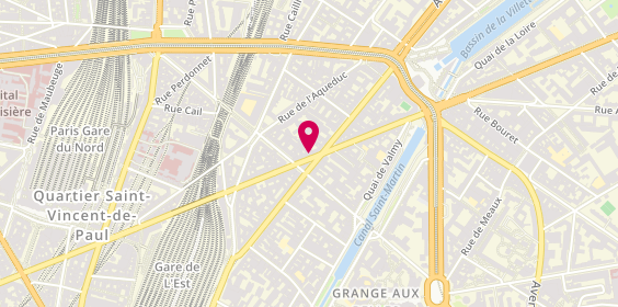 Plan de Red Etanche, 221 Rue la Fayette, 75010 Paris