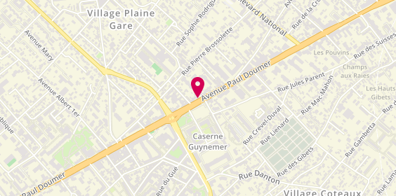 Plan de Cbr, 82 Avenue Paul Doumer, 92500 Rueil-Malmaison