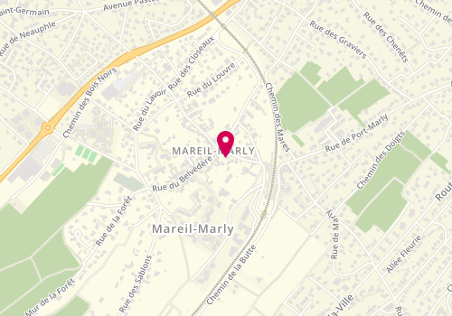 Plan de Mjc Mareil-Marly, 2 Rue Tellier Frères, 78750 Mareil-Marly