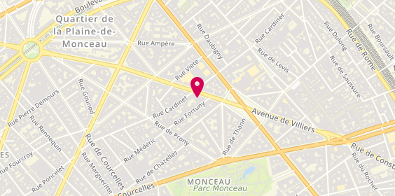 Plan de Atelier Konstantin, 45 avenue de Villiers, 75017 Paris