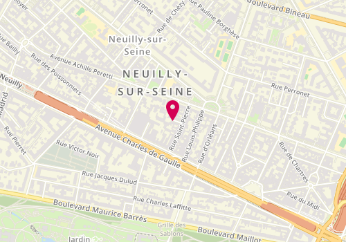Plan de GONZALEZ Mauricio, 3 Rue Devès, 92200 Neuilly-sur-Seine