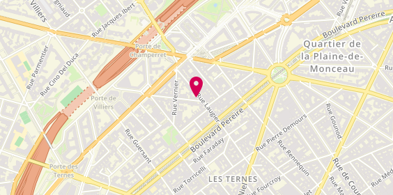 Plan de D & D Bat, 4 Rue Galvani, 75017 Paris