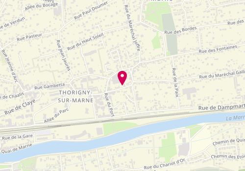 Plan de Entreprise Kubas, 11 Rue Aristide Briand, 77400 Thorigny-sur-Marne