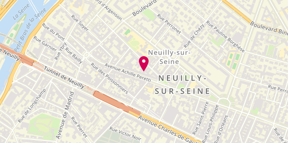 Plan de Franck Delahaye, 10-D Rue Bailly, 92200 Neuilly-sur-Seine