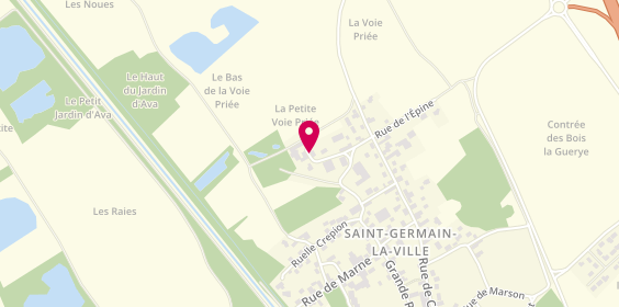 Plan de MORILLON Gilles, 12 Rue Places, 51240 Saint-Germain-la-Ville