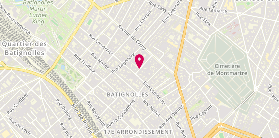 Plan de Entreprise Faugeras, 16 Rue Jacquemont, 75017 Paris