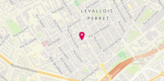 Plan de Couleurs Passions, 39 Rue Louis Rouquier, 92300 Levallois-Perret