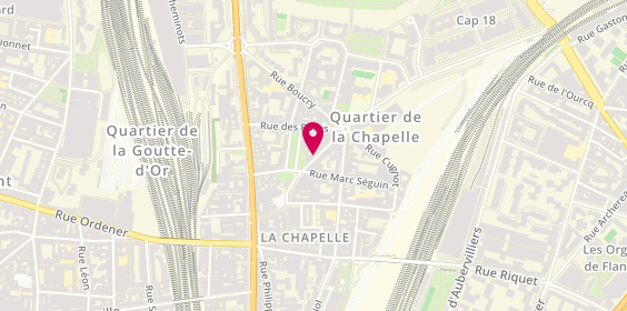 Plan de Neagu Ioan, 13 Rue de l'Evangile, 75018 Paris