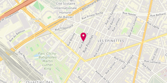 Plan de Flores Roca Alexander, 26 Rue Berzélius, 75017 Paris