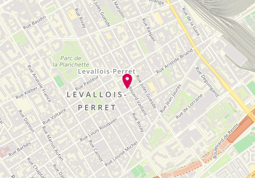 Plan de Planete Batiment, 83 Rue Aristide Briand, 92300 Levallois-Perret