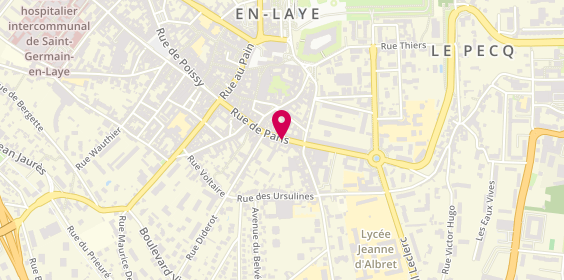 Plan de Parqueterie Art Pole, 60 Rue de Paris, 78100 Saint-Germain-en-Laye
