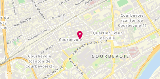 Plan de Groupe Delaval, 17 Rue de Visien, 92400 Courbevoie