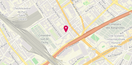 Plan de MB Rénovation, 35 Rue des Cailloux, 92110 Clichy