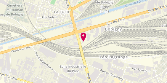 Plan de BDF Interne, 12 Rue de Paris, 93130 Noisy-le-Sec