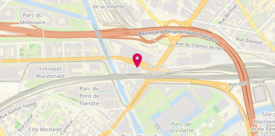 Plan de Renova pro, 103 Boulevard Macdonald, 75019 Paris
