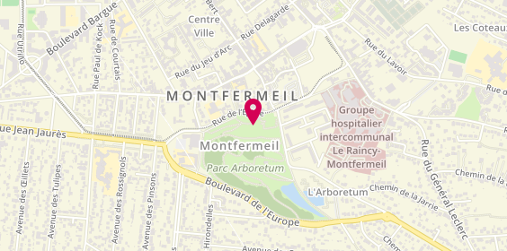 Plan de BENICOURT Alexandre, 51 Avenue des Rossignols, 93370 Montfermeil