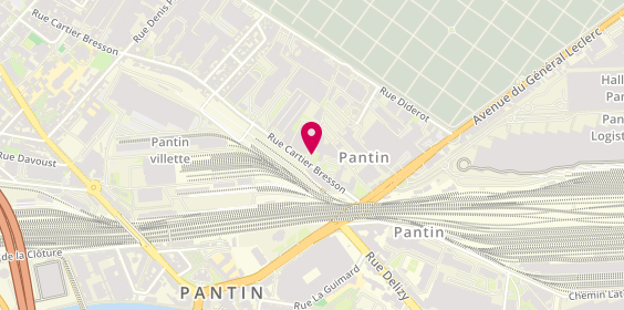 Plan de Peinteco, 87 Ter Rue Cartier Bresson, 93500 Pantin