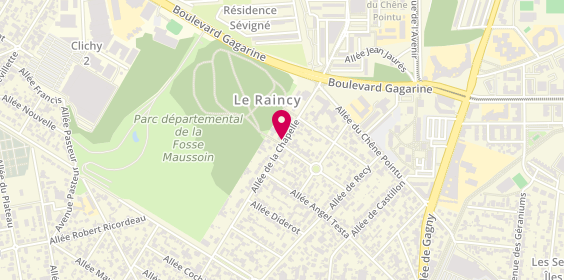 Plan de Stinca Viorica, 87 Allée Chapelle, 93390 Clichy-sous-Bois