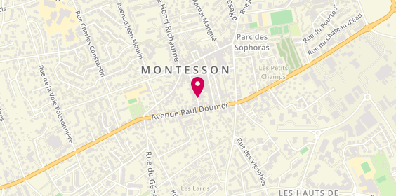 Plan de CAVE Pascal, 25 Rue Maurice Berteaux, 78360 Montesson