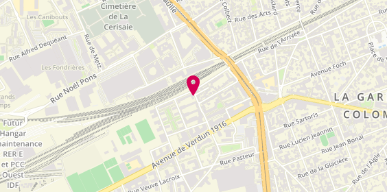 Plan de NatDéco, 2 Rue Champs Philippe, 92250 La Garenne-Colombes