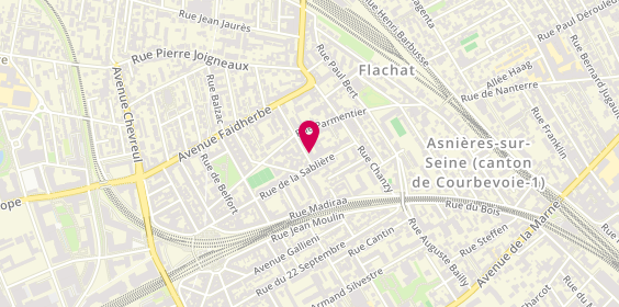 Plan de Phil-Tech Entreprise, 2 avenue Jeanne, 92600 Asnières-sur-Seine