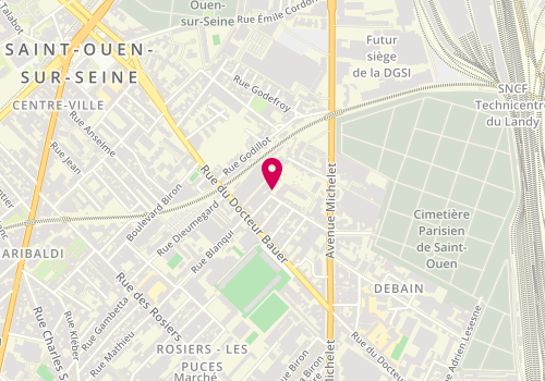 Plan de Ara, 11 Rue des Entrepreneurs, 93400 Saint-Ouen-sur-Seine