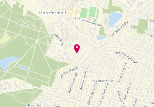 Plan de PEDU Lionel, 8 Rue Hameau du Vieux Moulin, 93470 Coubron