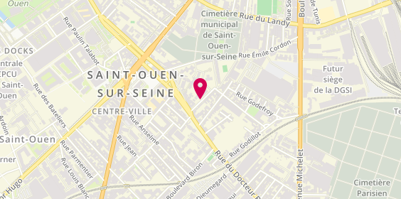 Plan de Batiment de France, 5 Claude Monet, 93400 Saint-Ouen-sur-Seine
