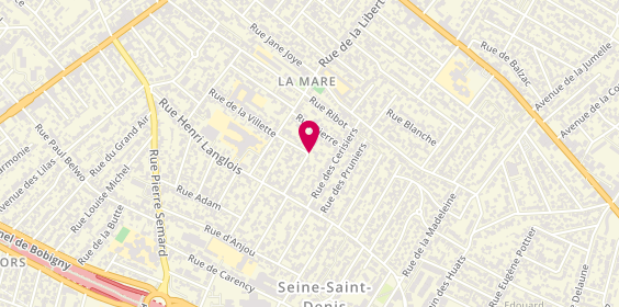 Plan de Stb de Travaux du Batiment SOC, 24 Rue Poiriers, 93700 Drancy