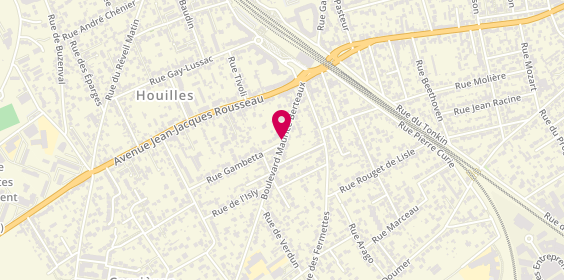 Plan de Alcides, 119 Boulevard Maurice Berteaux, 78420 Carrières-sur-Seine