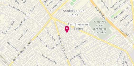 Plan de MANDIC France, 9 Bis Rue Sainte Sophie, 92600 Asnières-sur-Seine
