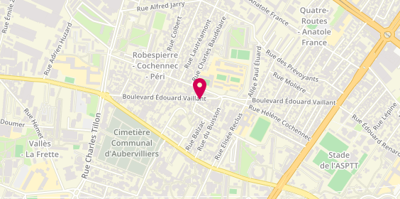Plan de Bmd, 78 Boulevard Edouard Vaillant, 93300 Aubervilliers