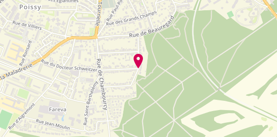Plan de Ligneul Bertrand, 31 Avenue Anatole France, 78300 Poissy