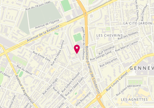 Plan de Renov-Inter, 30 Place le Vau, 92600 Asnières-sur-Seine