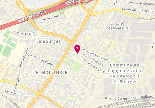 Plan de Entreprise Abramo, 13 Rue Albert Thomas, 93350 Le Bourget