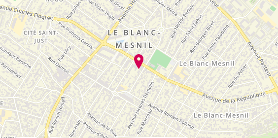 Plan de Arial Rénov'', 33 avenue Félix Eboué, 93150 Le Blanc-Mesnil