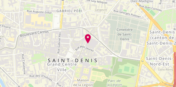Plan de Pochot Peinture et Renovation, 2 Esplanade de la Rosace, 93200 Saint-Denis