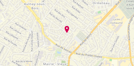 Plan de Binent, 52 Rue Francisco Ferrer, 93600 Aulnay-sous-Bois