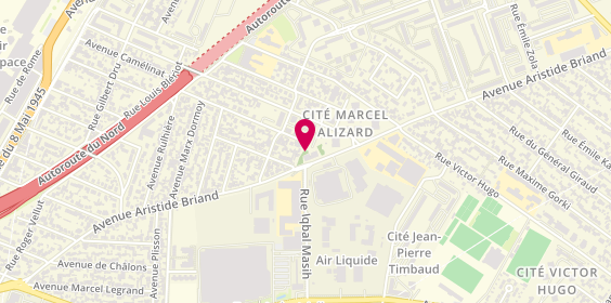 Plan de Ctm, 2 Rue Francois Dagorn, 93150 Le Blanc-Mesnil