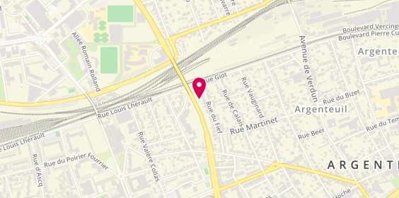 Plan de Aménagement Thierry Services Rénovation, 49 Rue du Fief, 95100 Argenteuil