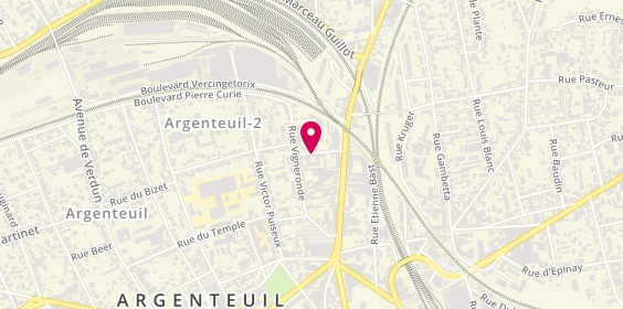Plan de Bleu Ciel Bâtiment, 7 Boulevard Bourceron, 95100 Argenteuil