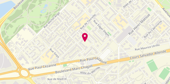 Plan de GOIN JEAN MANUEL, 6 Rue de la Bourdonnais, 93600 Aulnay-sous-Bois