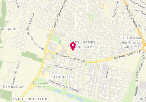 Plan de REY Bruno, 7 Square Guillaume Coustou, 95240 Cormeilles-en-Parisis