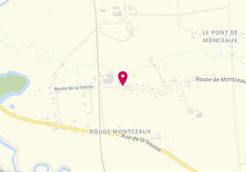 Plan de Meh Peinture, 7 Route de Montceaux, 50660 Quettreville-sur-Sienne