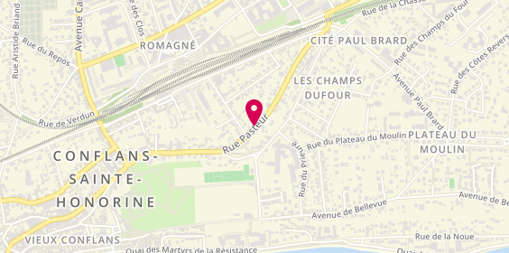 Plan de Lacapeinture, 63 Pasteur, 78700 Conflans-Sainte-Honorine