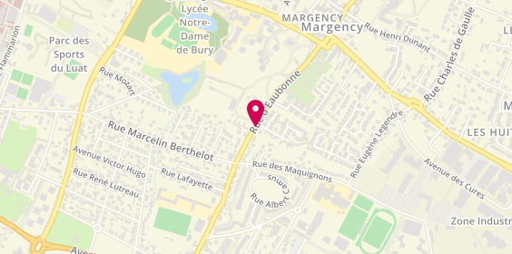 Plan de Entreprise MASSY Didier, 17 Rue Eaubonne, 95580 Margency