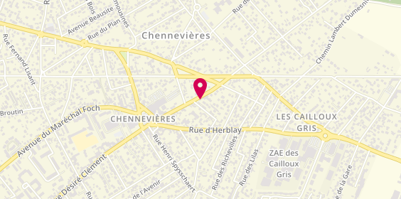 Plan de Meulan Peinture, 32 Rue Pierre le Guen, 78700 Conflans-Sainte-Honorine
