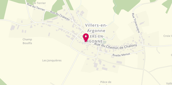 Plan de DOCQUOIS Julien, 44 Rue du Chemin de Châlons, 51800 Villers-en-Argonne