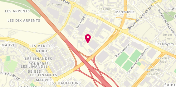 Plan de New Decobat, 16 Rue Ampere Lotissement 53C-235, 95300 Pontoise